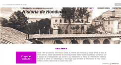 Desktop Screenshot of historiadehonduras.hn